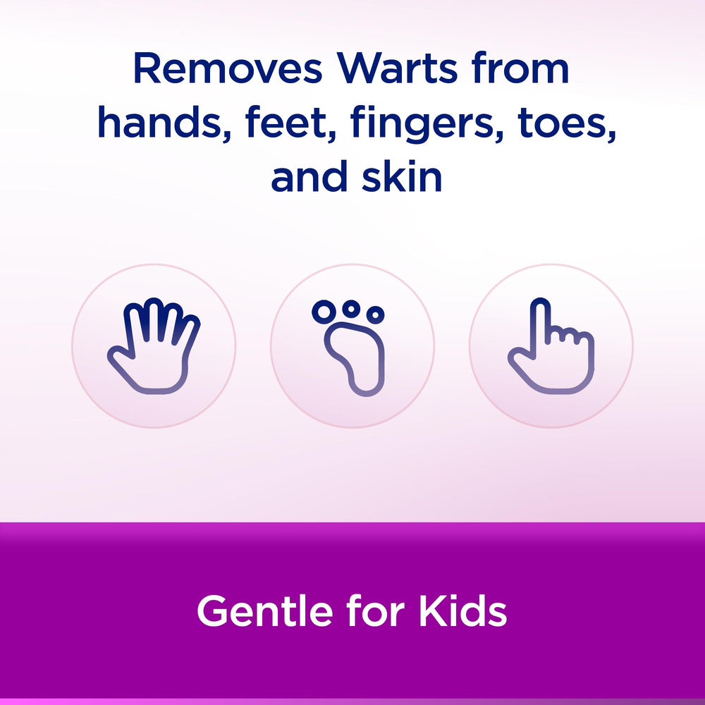 WartStick Kids kit demonstrates gentle, kid-friendly application steps.