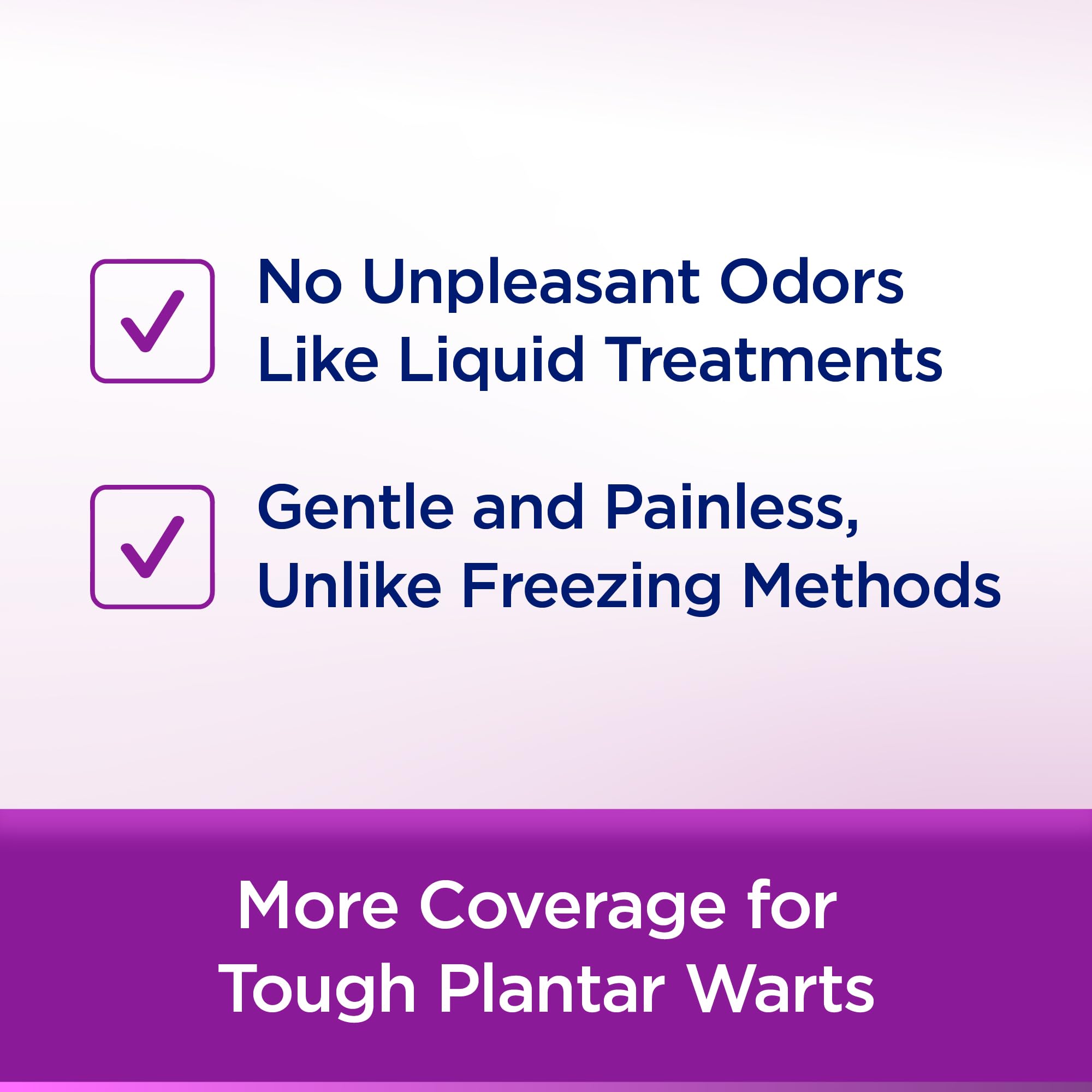 WartStick Plantar demonstrates odorless, painless use on a plantar wart.