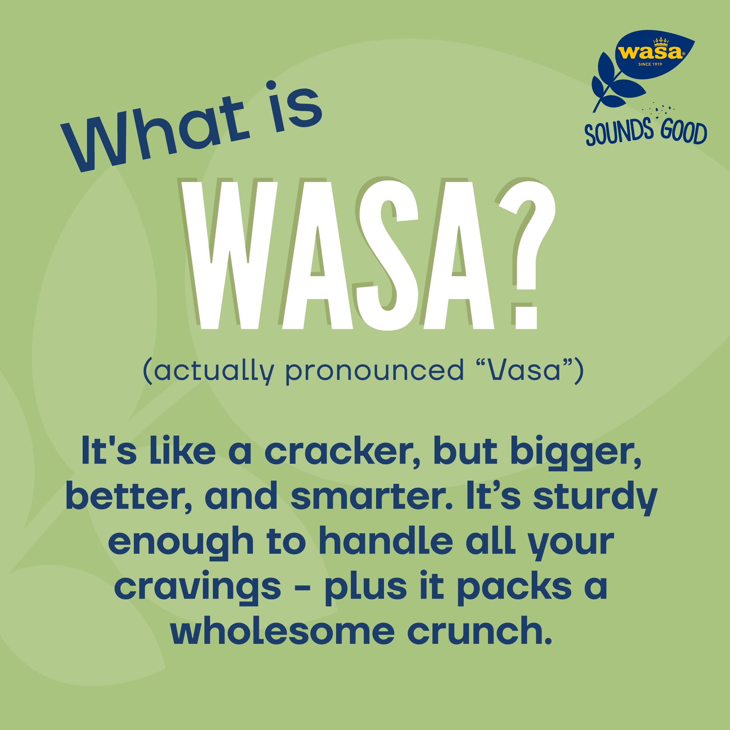 Wasa Crisp'n Light four-pack on table for sharing.