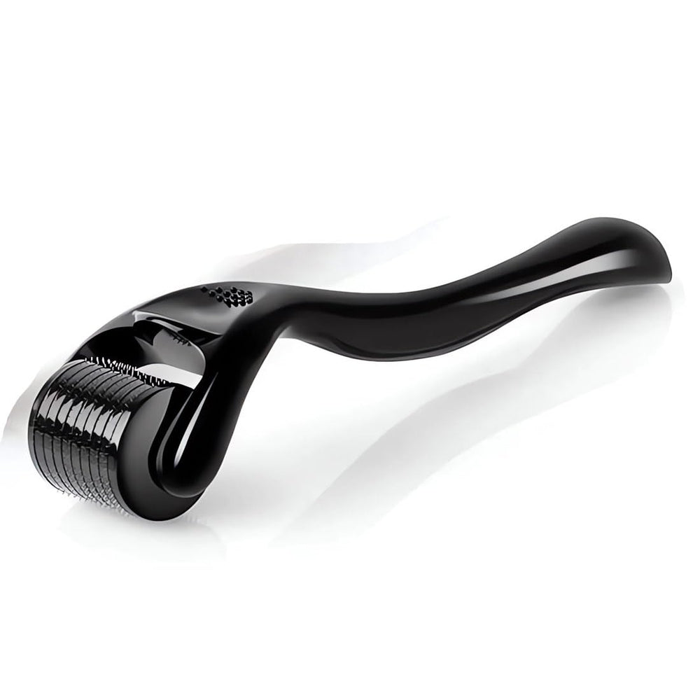 Wasali 540 Titanium Derma Roller face close-up for gentle micro-needling