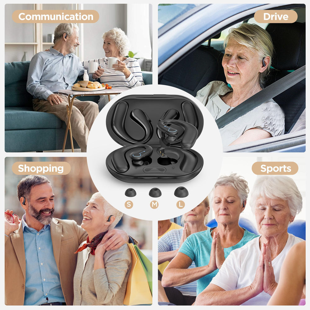 WASOCA sleek black design fits daily activities.
