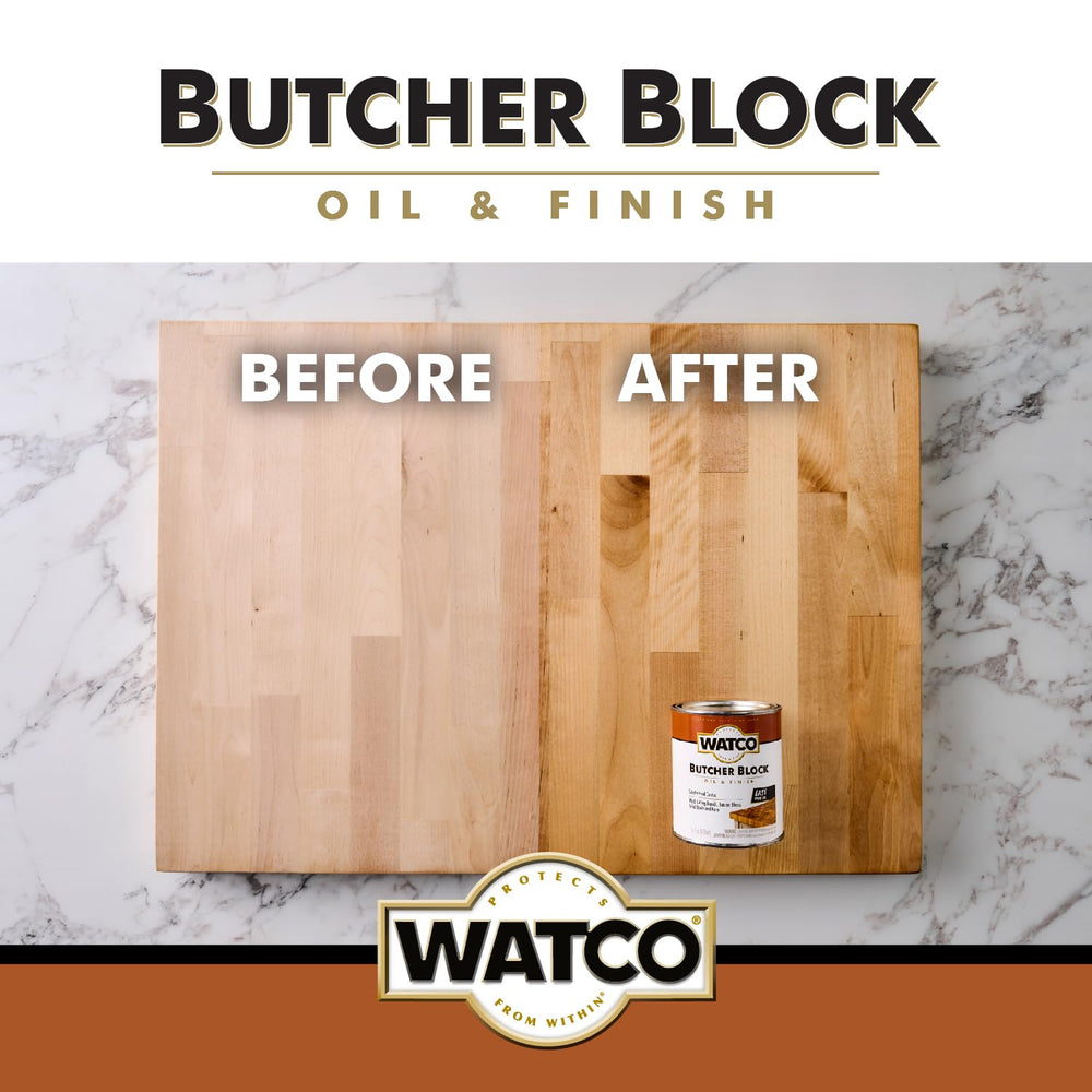Watco nontoxic formula label communicates food-contact safety after curing