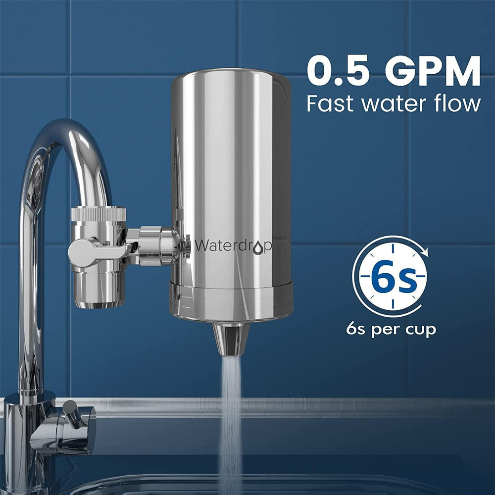 Waterdrop 320G life delivers three months of filtered water