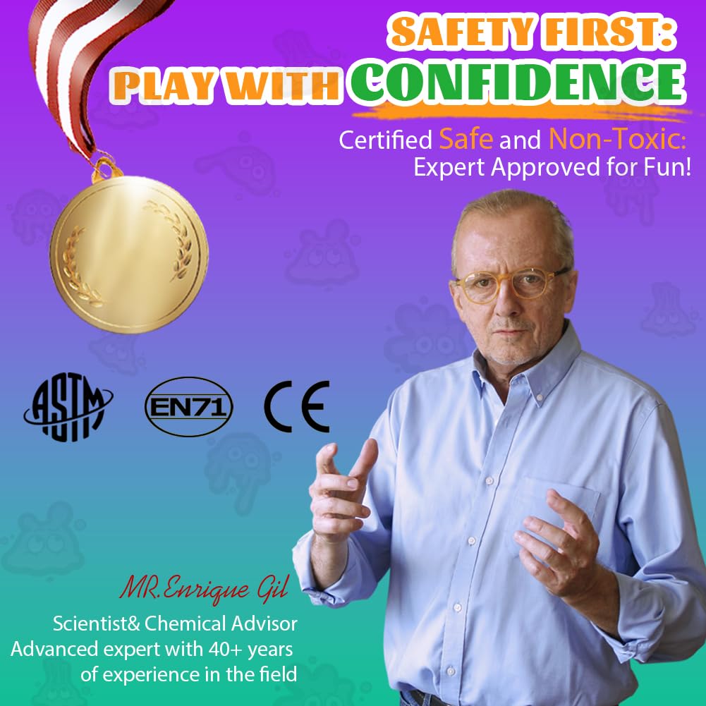 WaterELF Galaxy Putty portable sensory tool for travel.