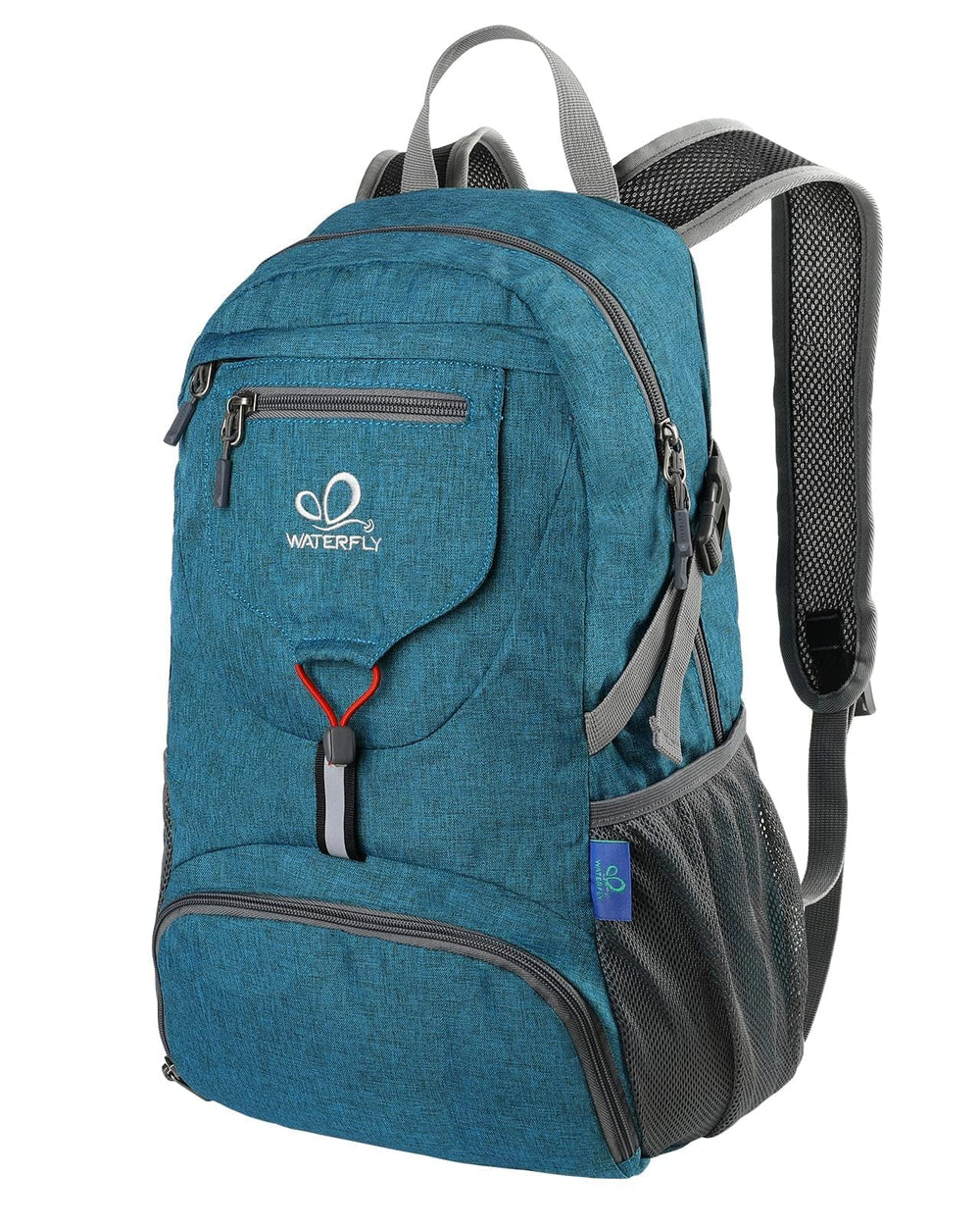 WATERFLY 20L backpack worn by hiker during outdoor activity