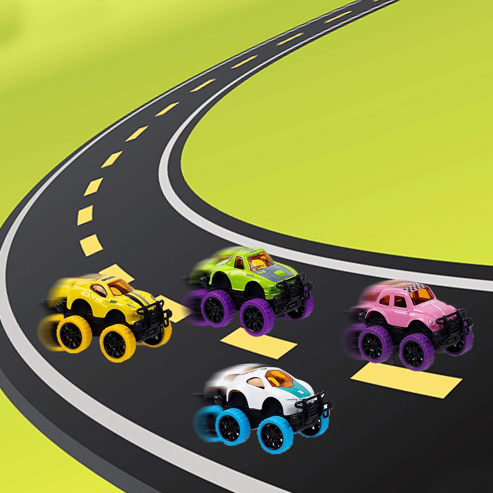 WATERGLIDE ABS plastic cars are non-toxic and kid-safe