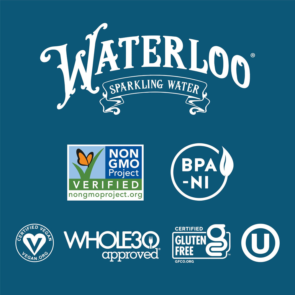 Waterloo Cherry Limeade glass hero shows vibrant color and crisp carbonation