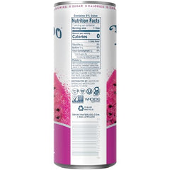 Waterloo Dragon Fruit Punch can on table highlighting zero calories and electrolytes for active days