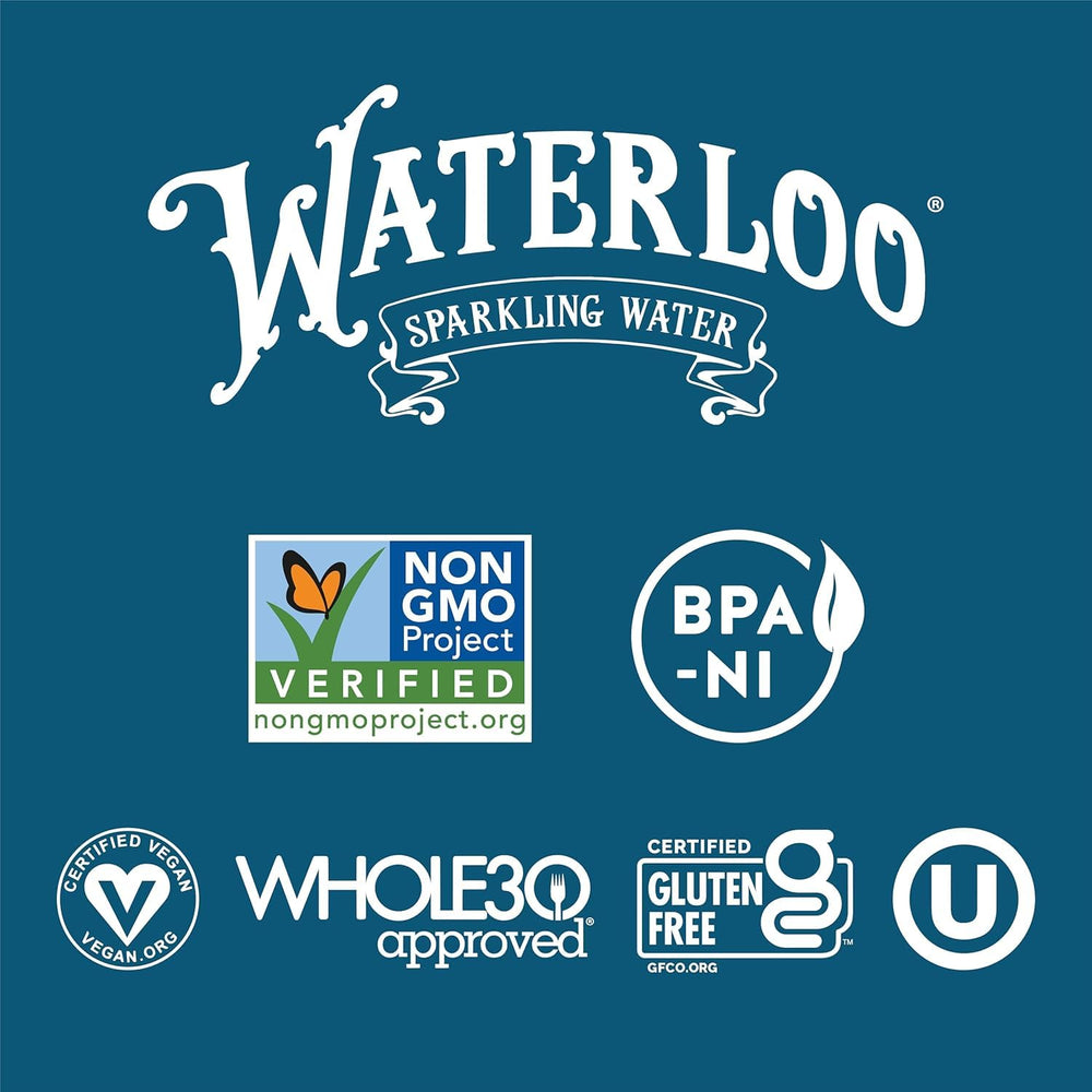 Waterloo Melon Medley bubbles close-up with lively fizz and fruitiness