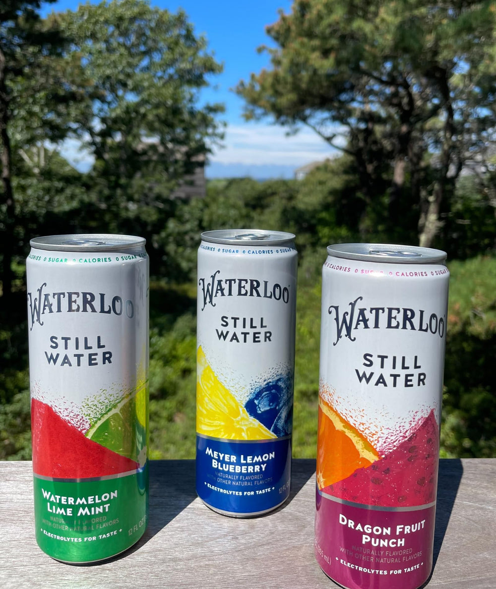 Eco-friendly Waterloo packaging uses BPA-free lining for sustainable hydration.