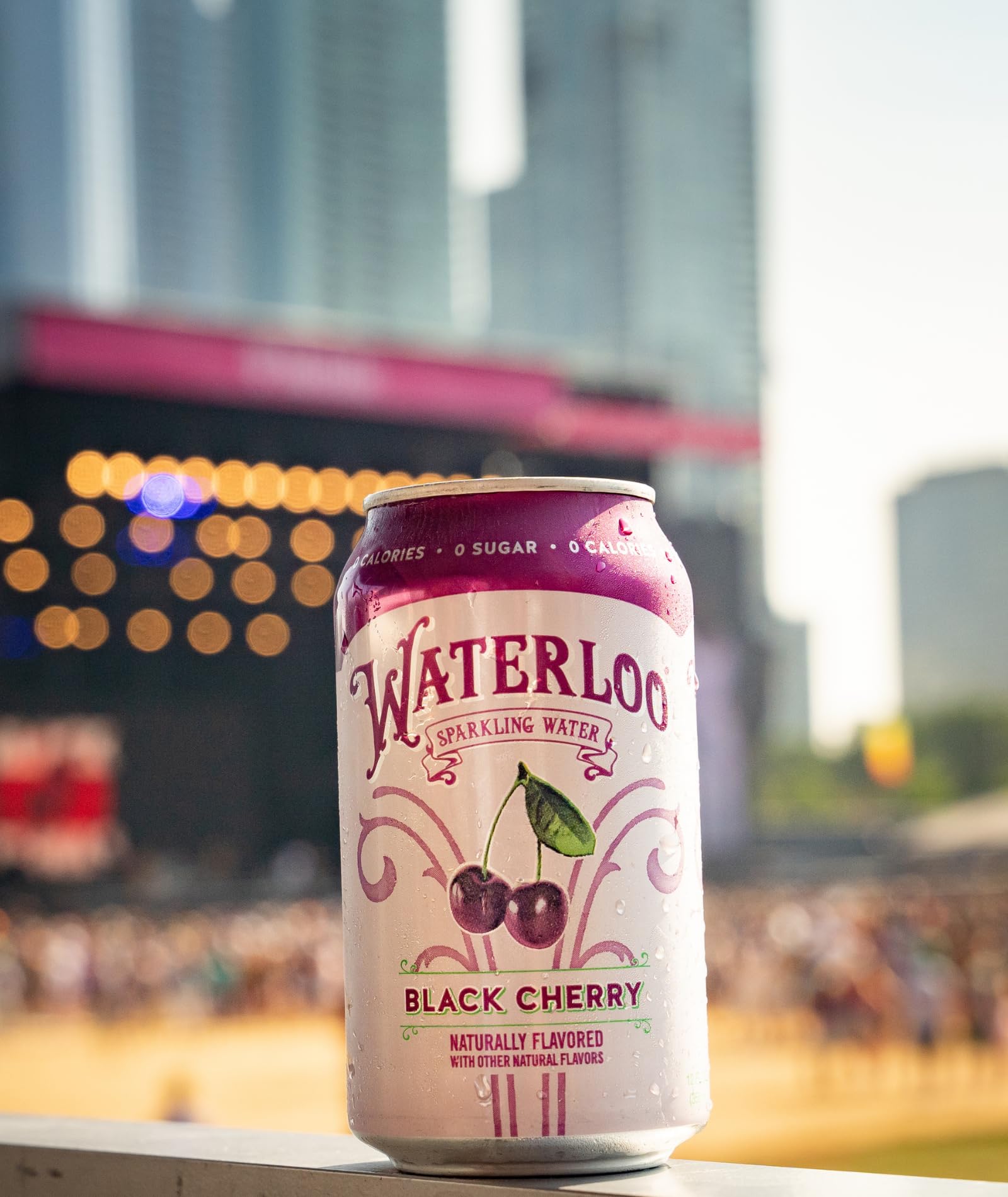 Sustainable BPA-NI aluminum cans from Waterloo Sparkling Water