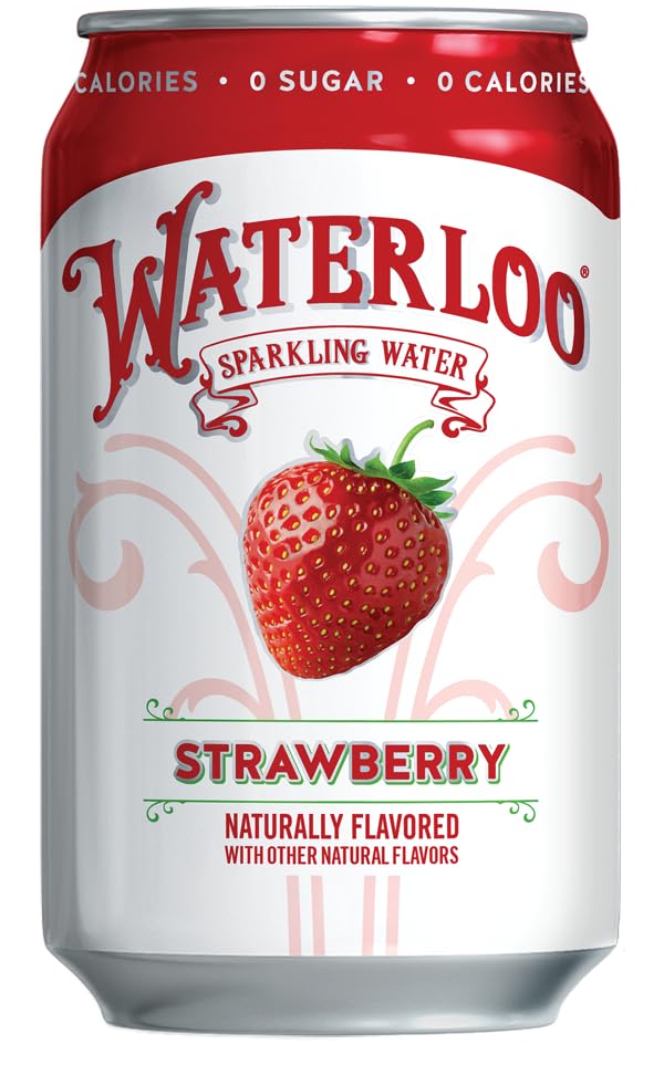 Waterloo zero calories strawberry drink supports mindful hydration during workouts