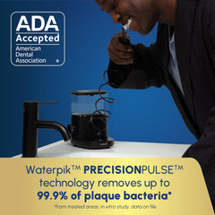 Waterpik Sonic-Fusion 2.0 full-size brush head for thorough everyday cleaning.