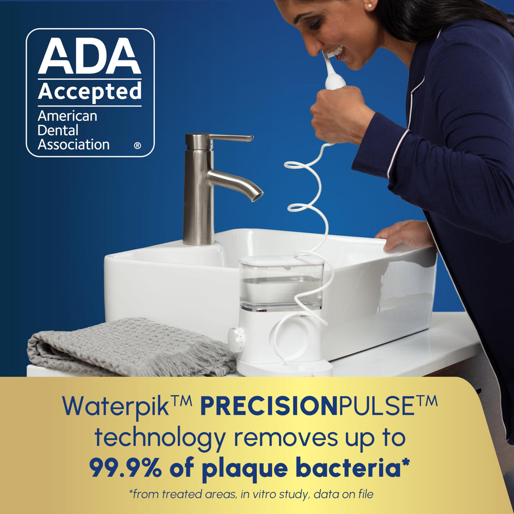 Waterpik Sonic-Fusion 2.0 full-size brush head for thorough brushing