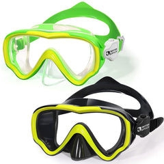 Water Space kids goggles with polycarbonate lenses for safety and durable strength during swimming.