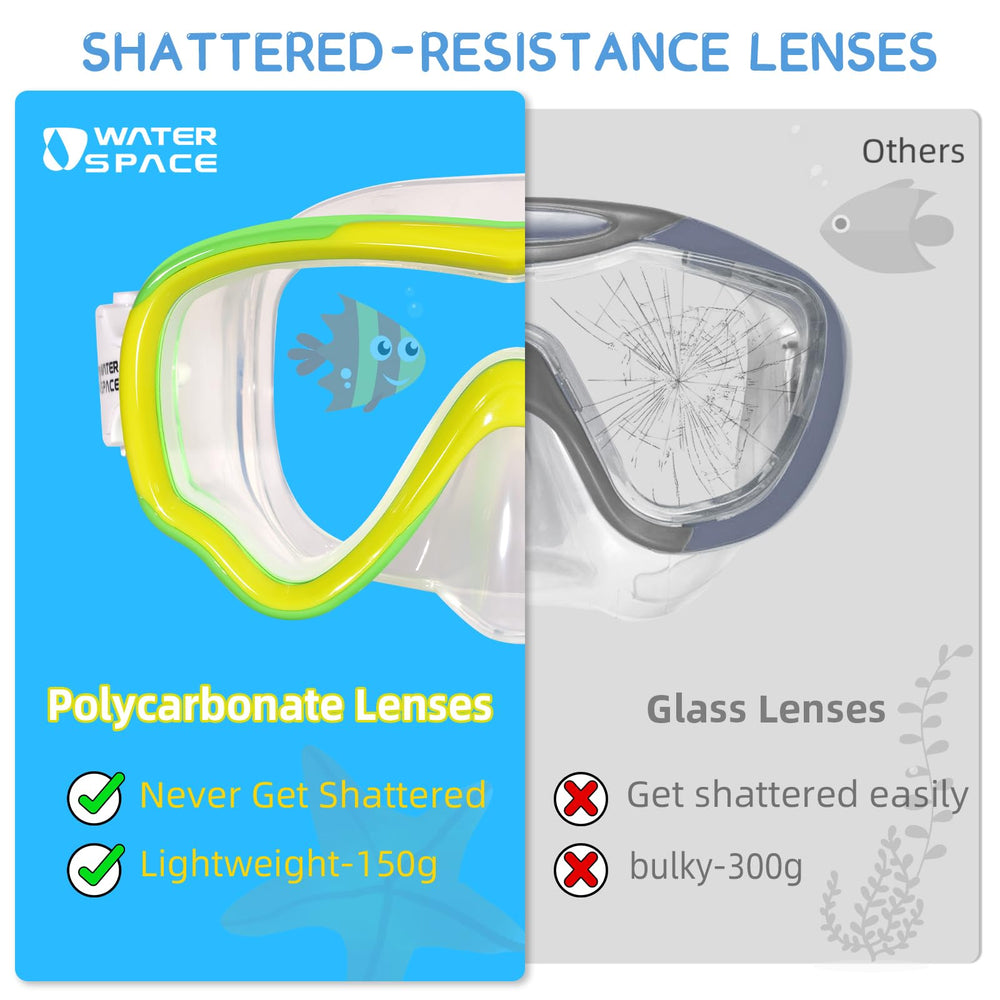 Water Space premium silicone skirt creates a watertight seal for kids.
