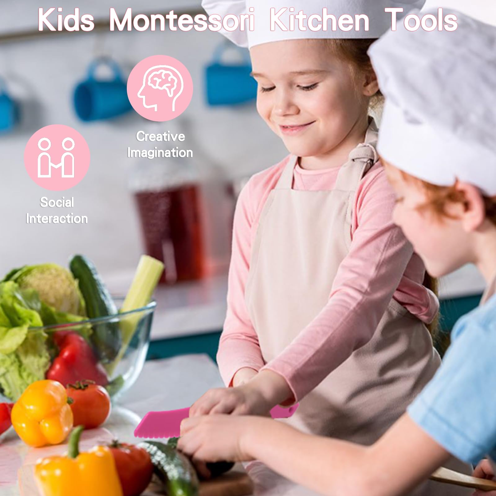 WaterSummer sandwich cutters help create fun shapes during family cooking.