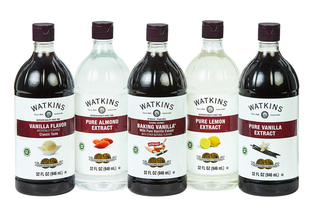 Watkins almond extract baking scene ready for cookies and cakes.