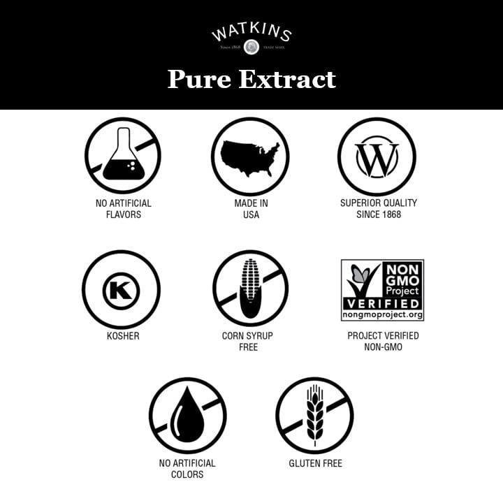 Watkins Made in USA seal on packaging for trust and quality.