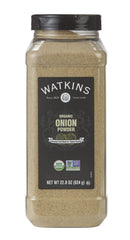 Watkins Onion Powder bulk 22 oz pack for everyday kitchen seasoning.