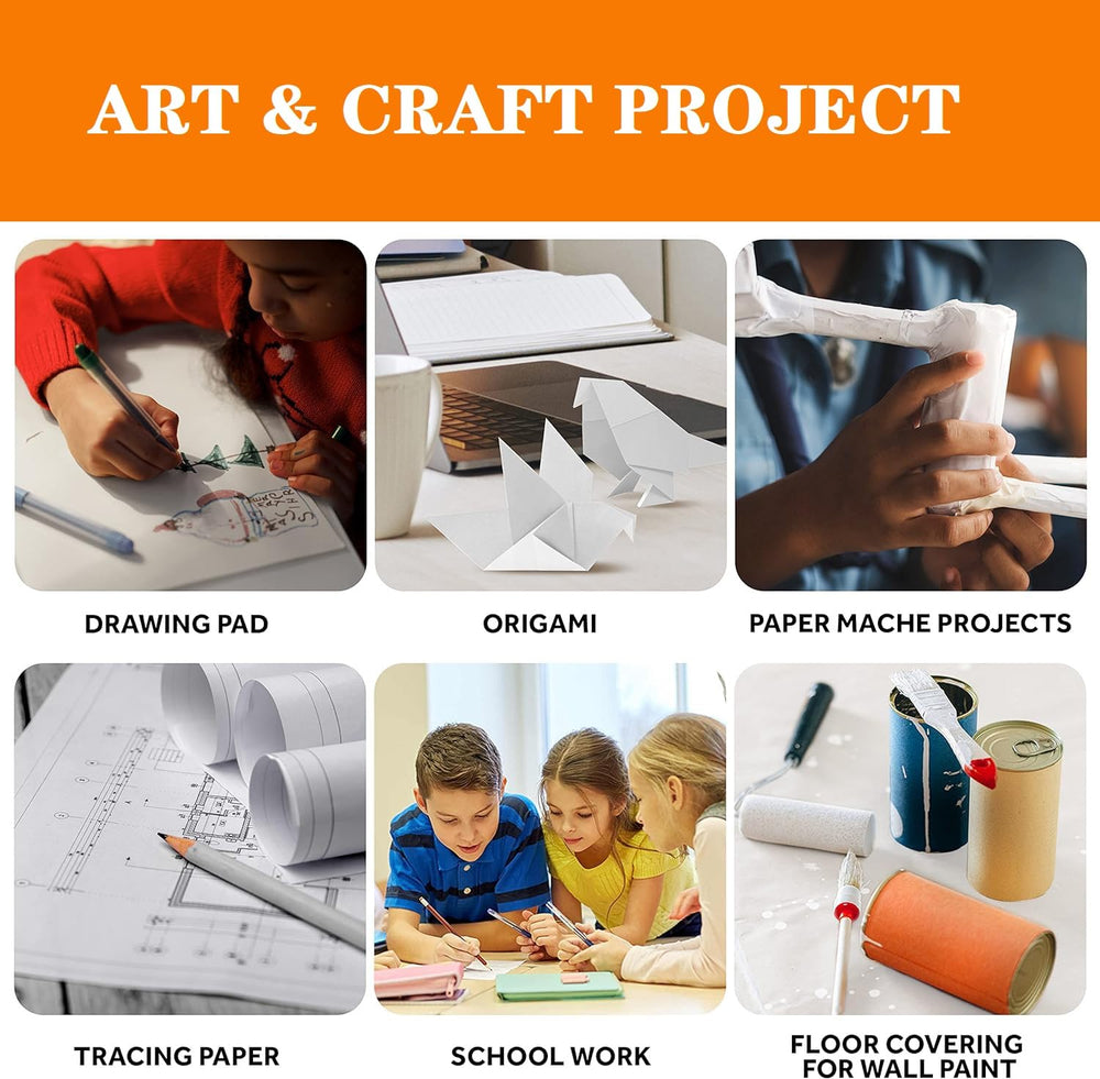 WAUPPY drawing paper for markers and charcoal with clean lines