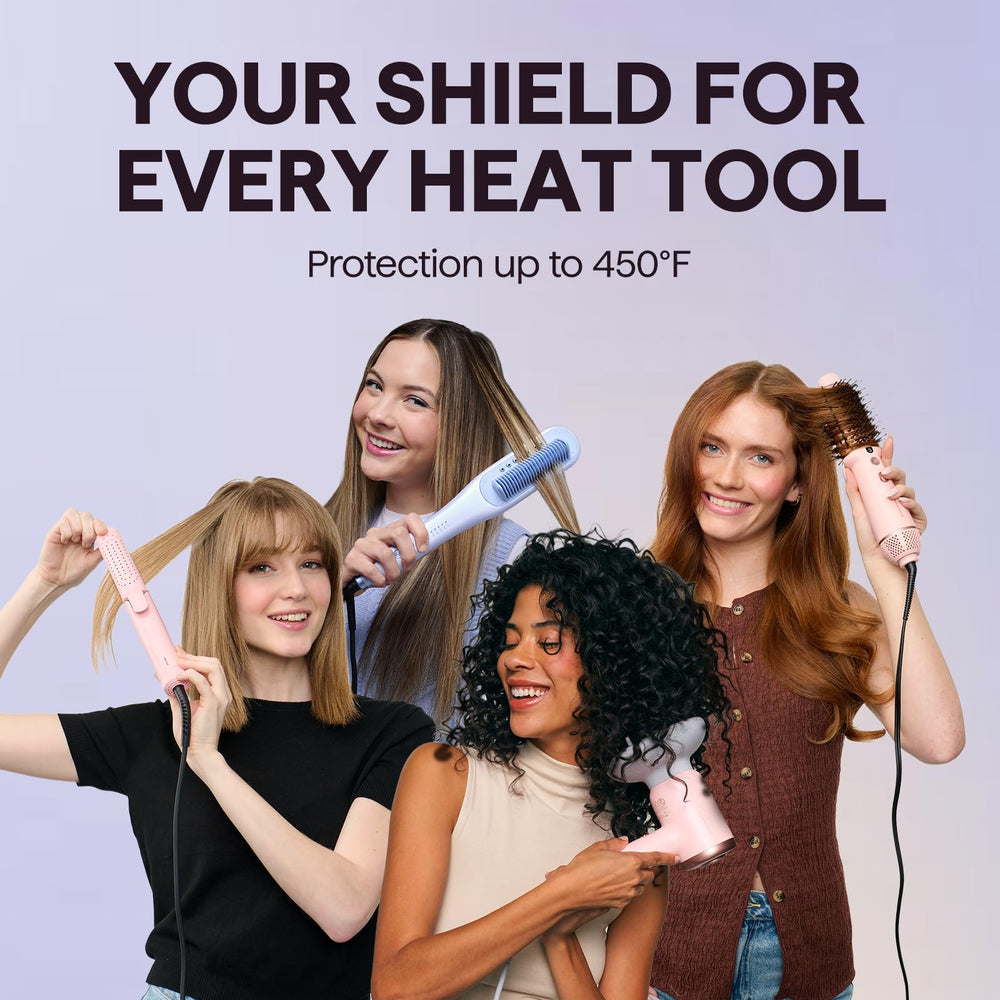 Wavytalk Smooth Barrier protects hair against heat styling tools