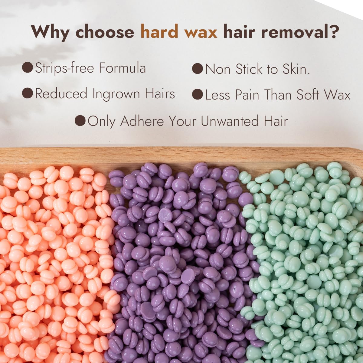 Wax Bear Brazilian waxing for coarse hair supports broader body coverage at home.