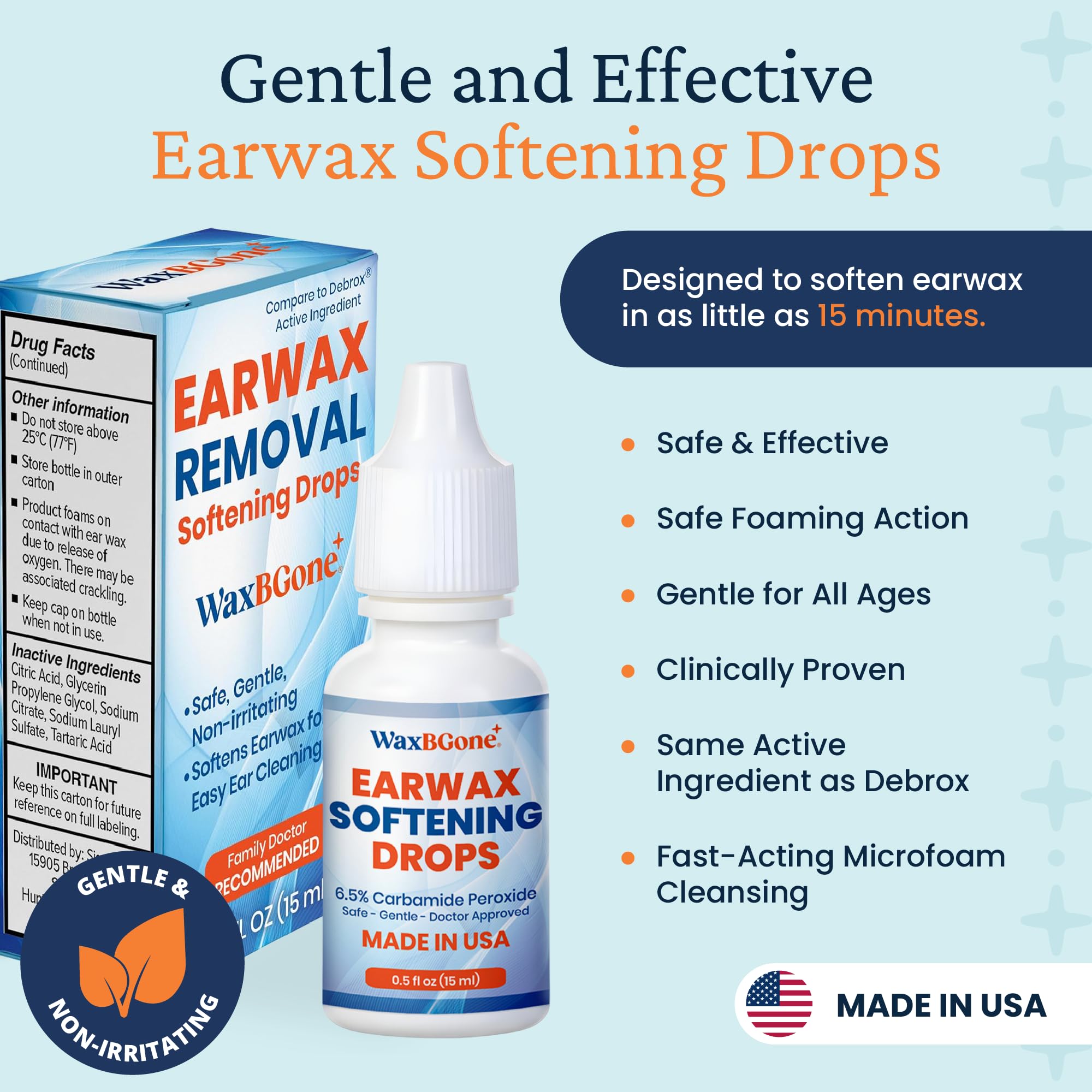 WaxBgone 10 reusable tips support repeated, hygienic ear irrigation sessions.