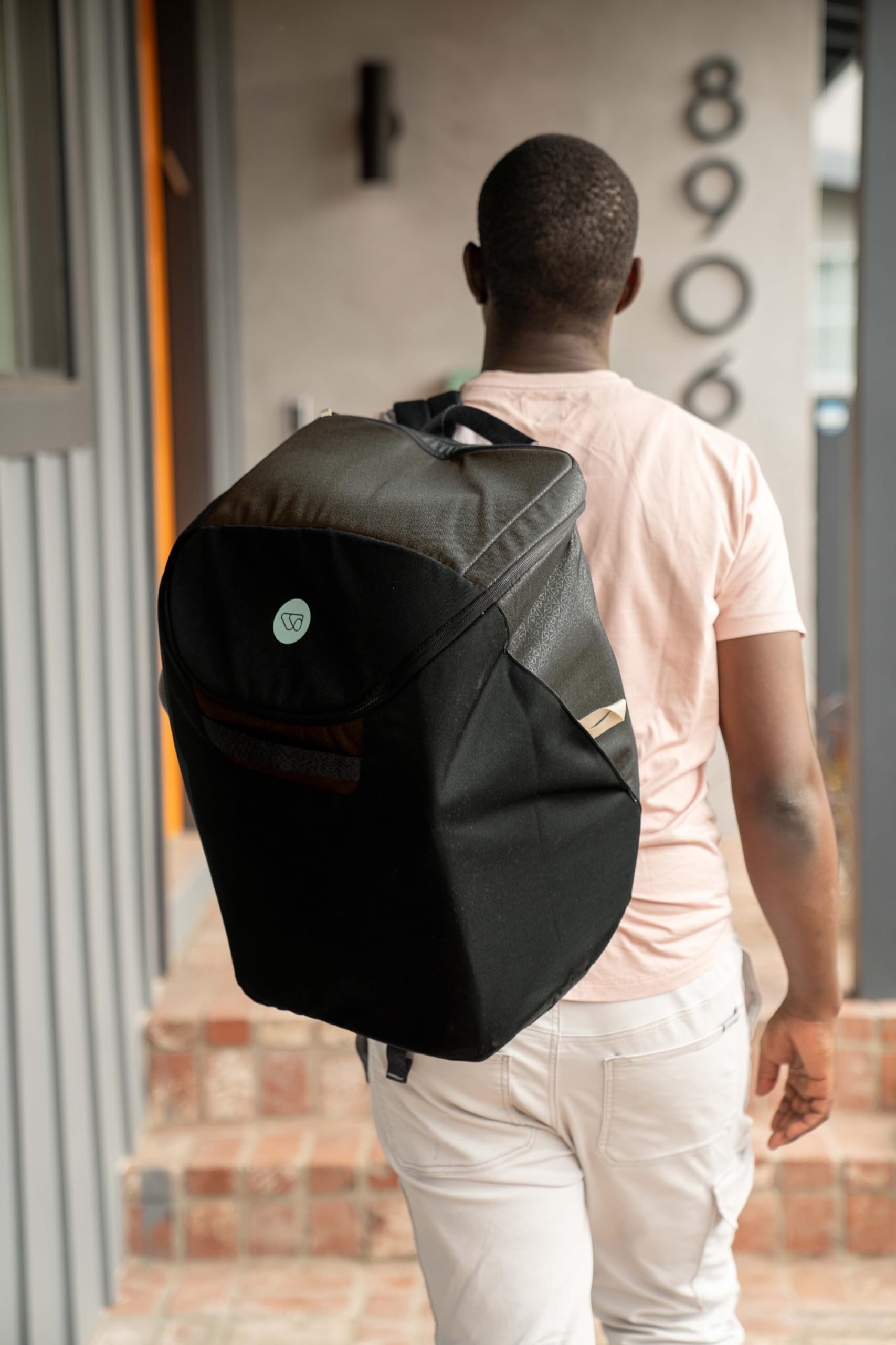 WAYB Pico bag uses bluesign recycled polyester with no harmful foams.