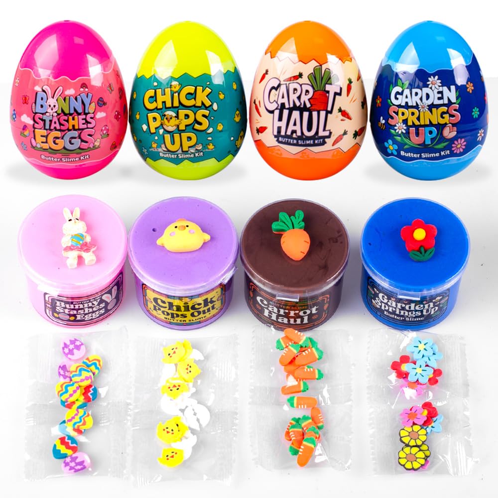 Waybla brown butter slime egg with non-sticky texture for hands-on fun