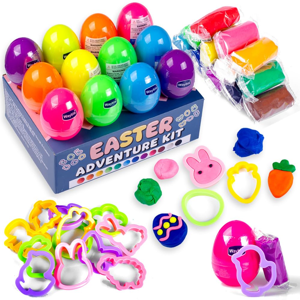 Waybla Easter eggs-cutters let kids craft festive shapes with easy, kid-friendly tools