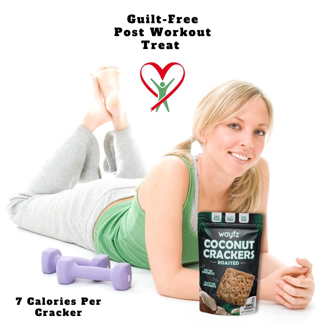 Wayfz breakfast cracker pairing, ideal with coffee or smoothie.