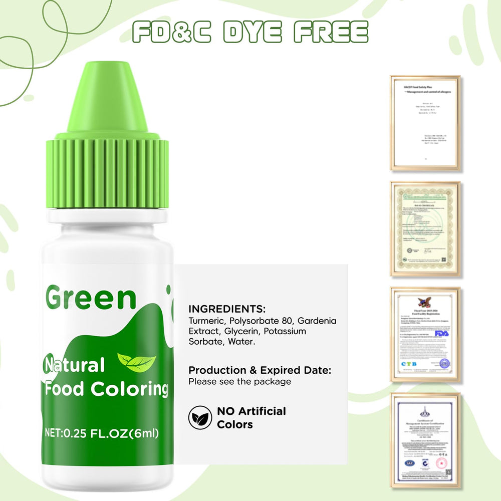 Wayin orange liquid food coloring bottle for bright autumn hues in frostings