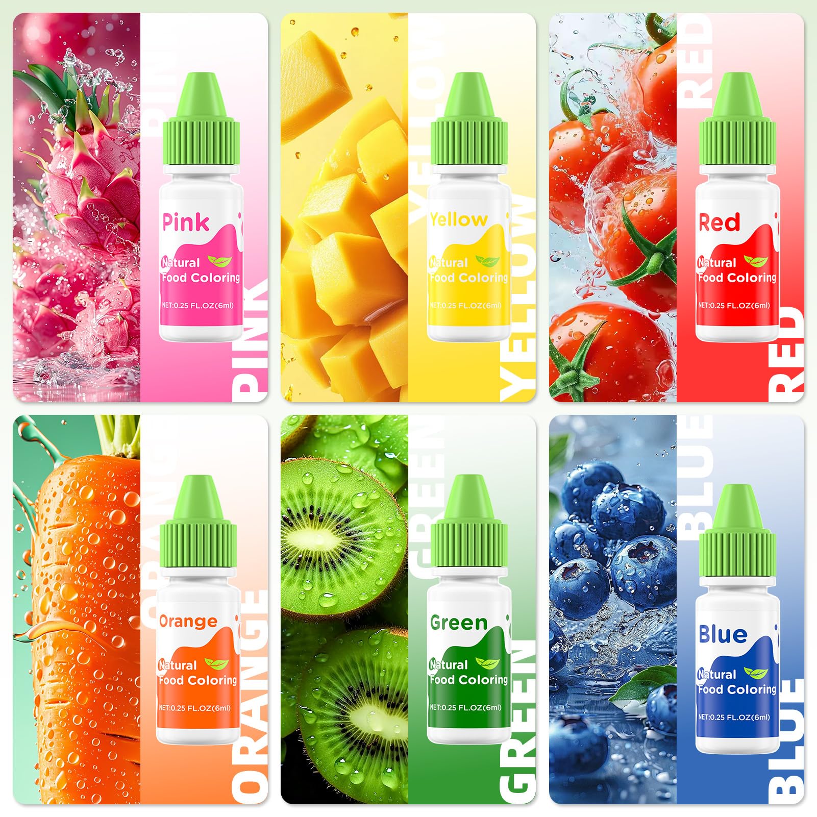 Wayin yellow liquid color bottle for sunny desserts and drinks