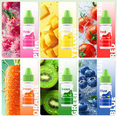Wayin yellow liquid color bottle for sunny desserts and drinks