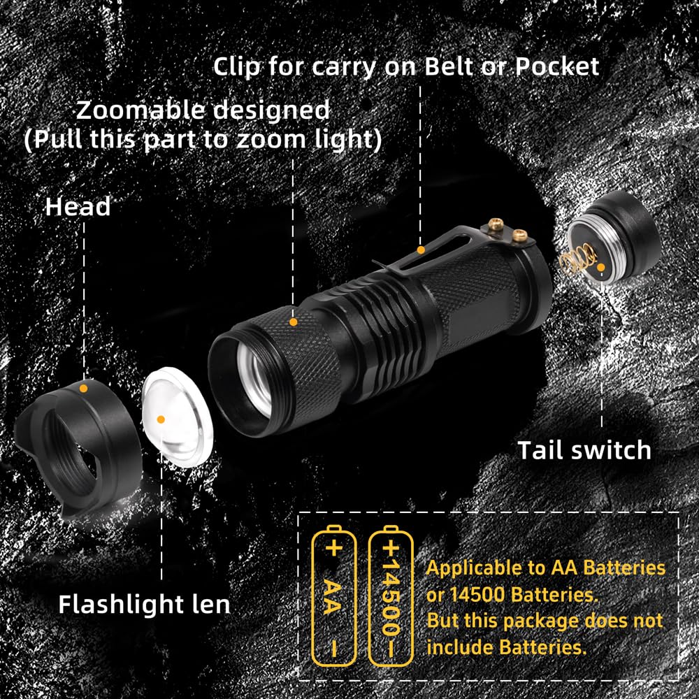 Wayllshine red light flashlight exposes battery compartment for quick swaps in the field.
