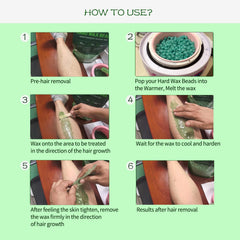 Wchiou wax application ready for at-home waxing session.
