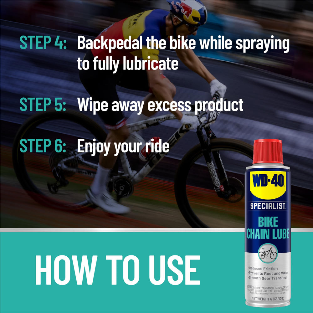 Close look at corrosion inhibitors in WD-40 BIKE formula.