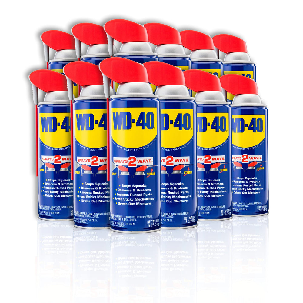 WD-40 works across different surfaces to maintain smooth operation.