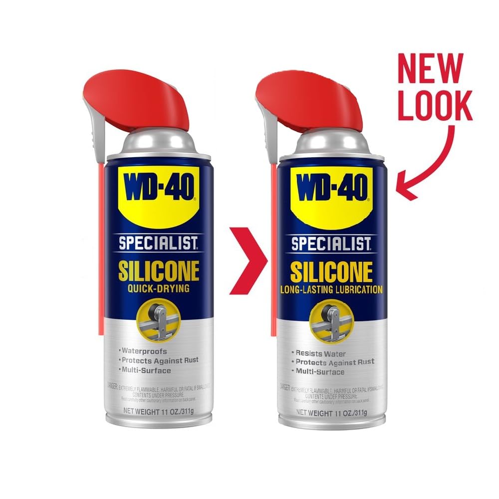 WD-40 Specialist Silicone Lubricant for use on cables, pulleys and other components.
