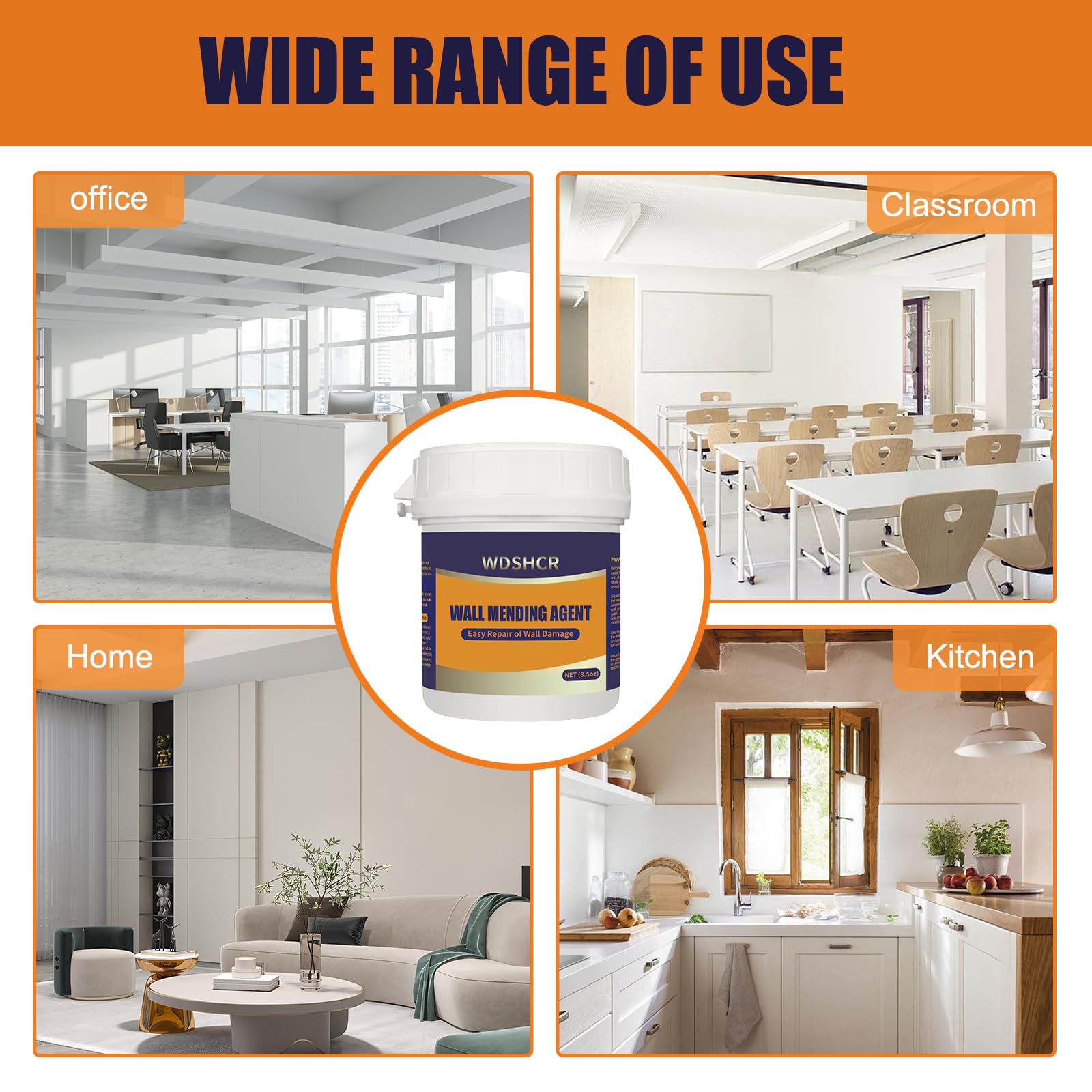 WDSHCR DIY-friendly kit ideal for home renovations and touch-ups.