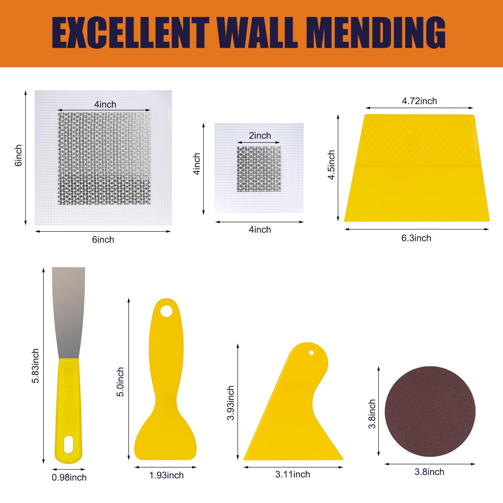 WDSHCR waterproof drying formula delivers quick set and clean results.