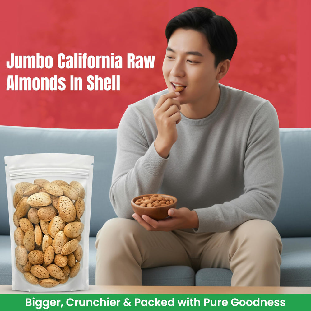 We Got Nuts 5-lb bulk almonds ideal for family snacking and recipes