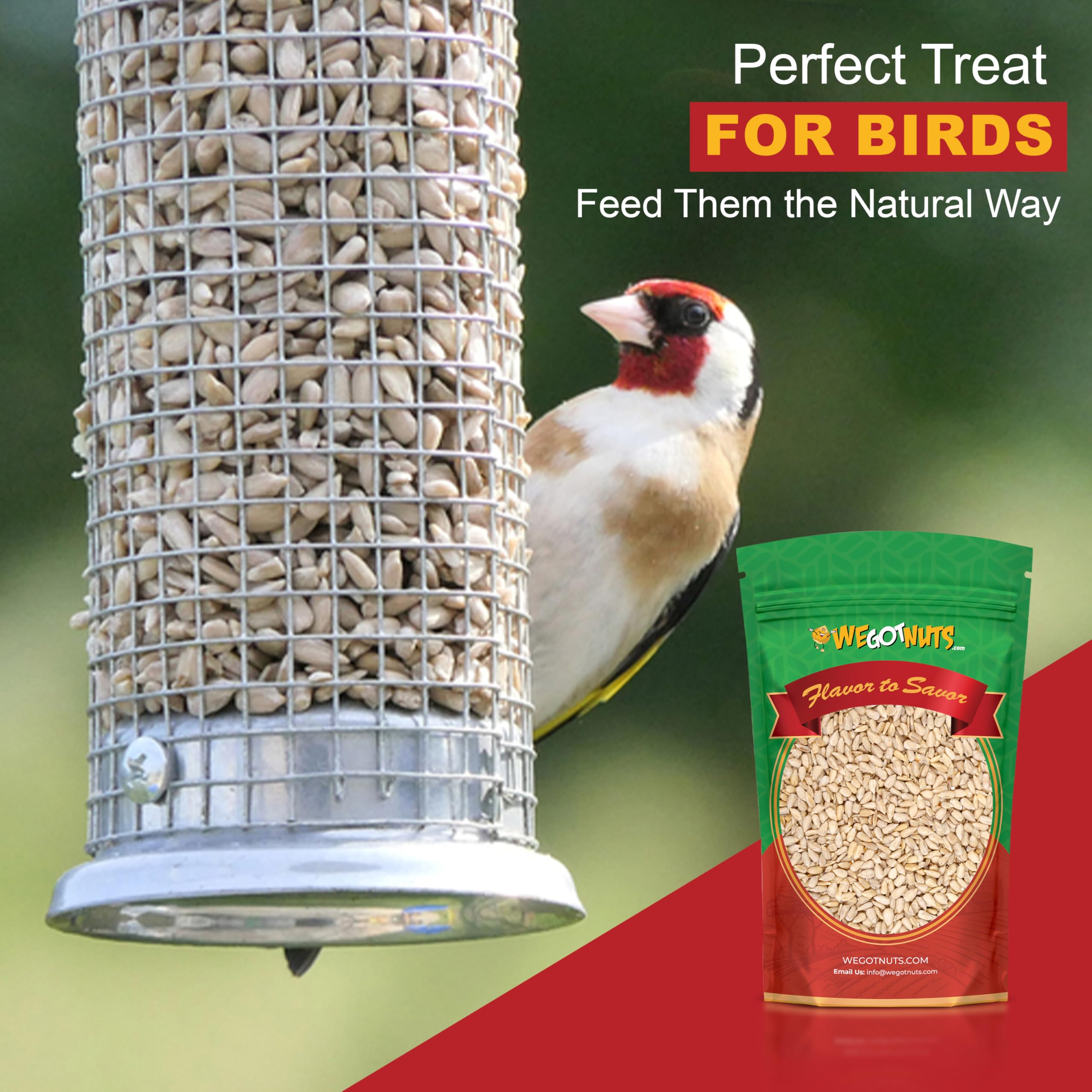We Got Nuts shelled seeds perfect for granola and baking bowls.