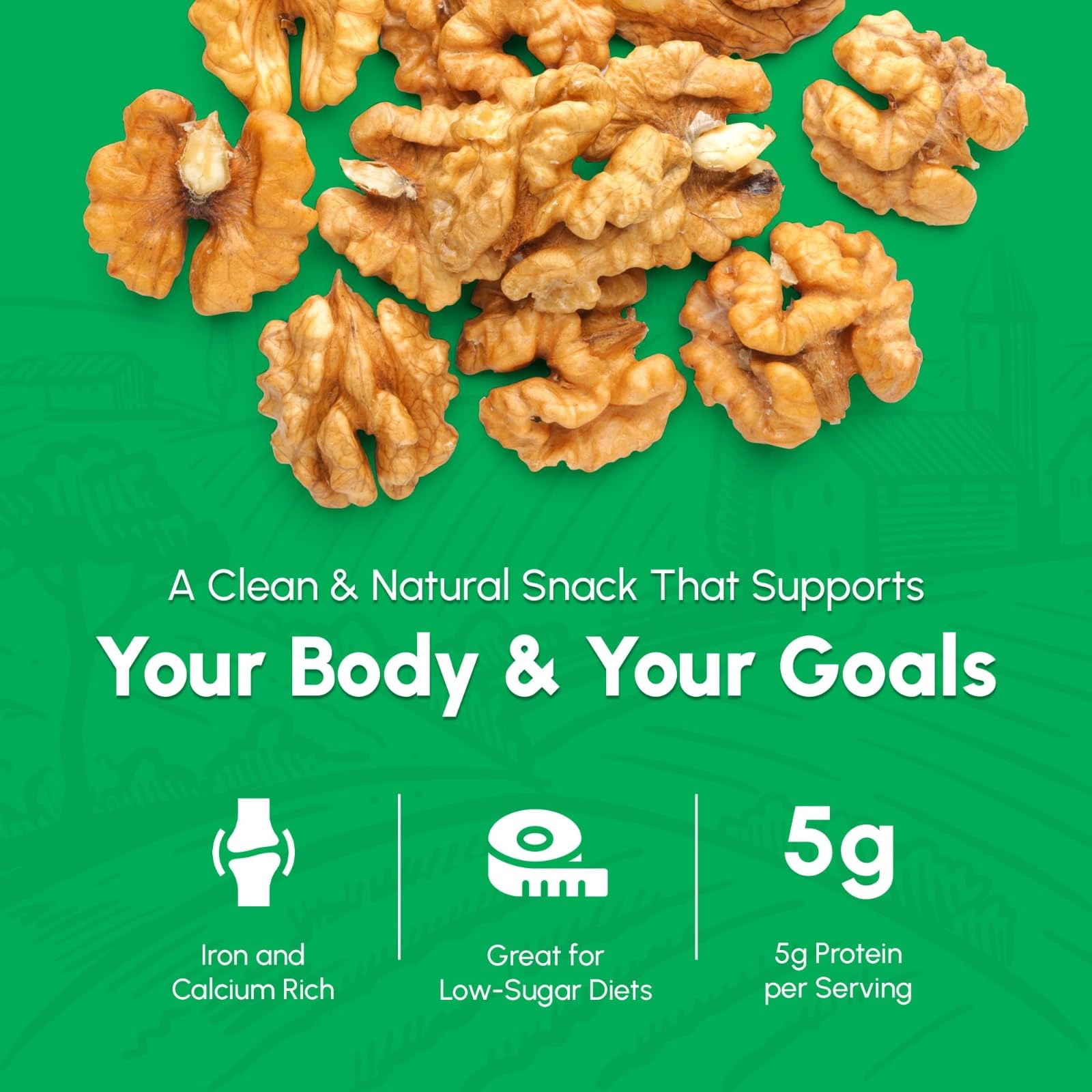 We Got Nuts kosher certified logo on packaging signals trust and versatile use.