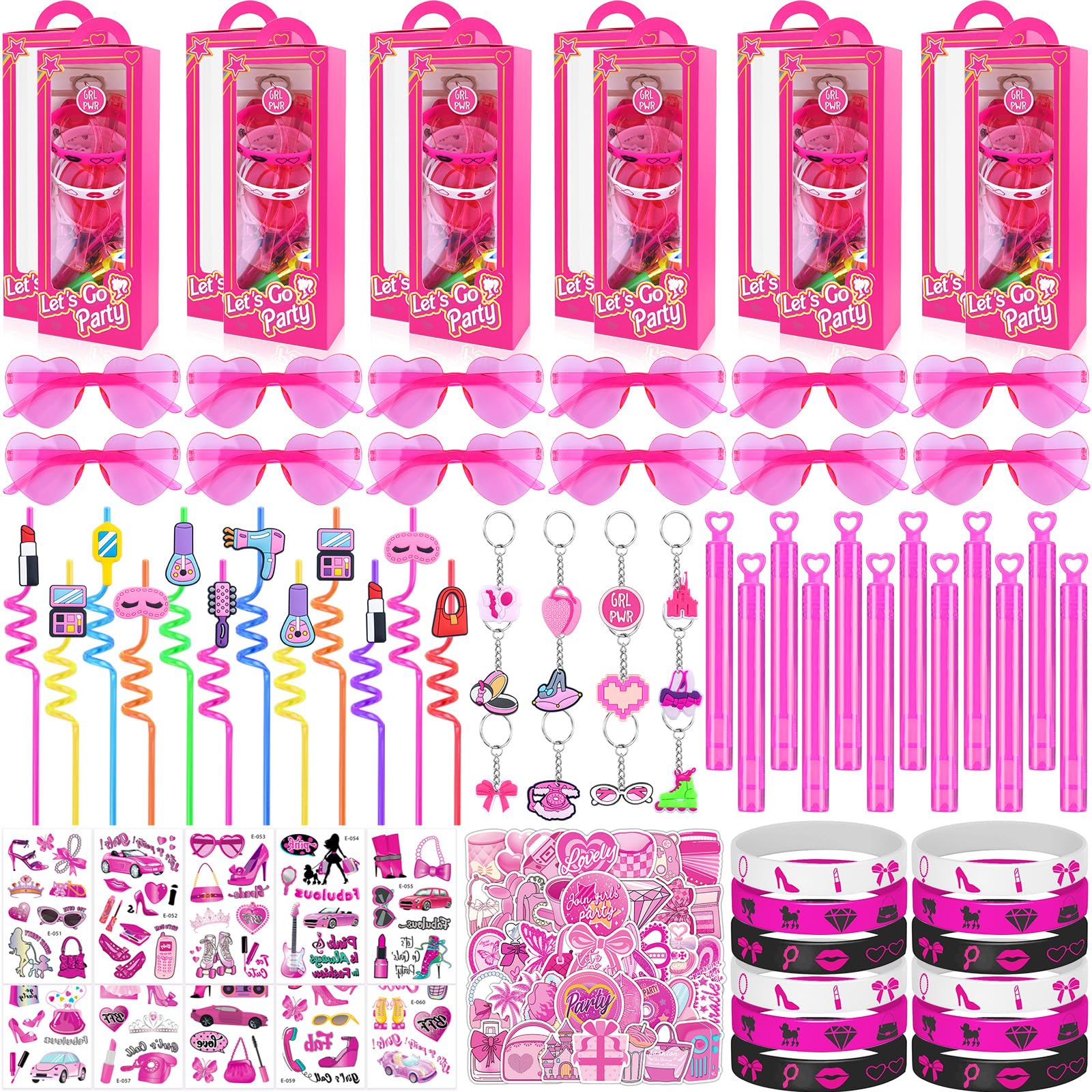 We1stdsee pink heart glasses for cute party photos and dress-up fun.