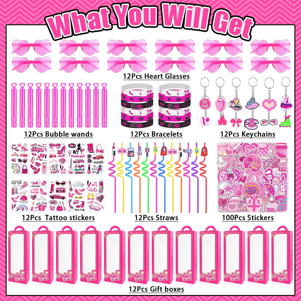 We1stdsee pink straws, safe drinking props for kids' parties and photos.
