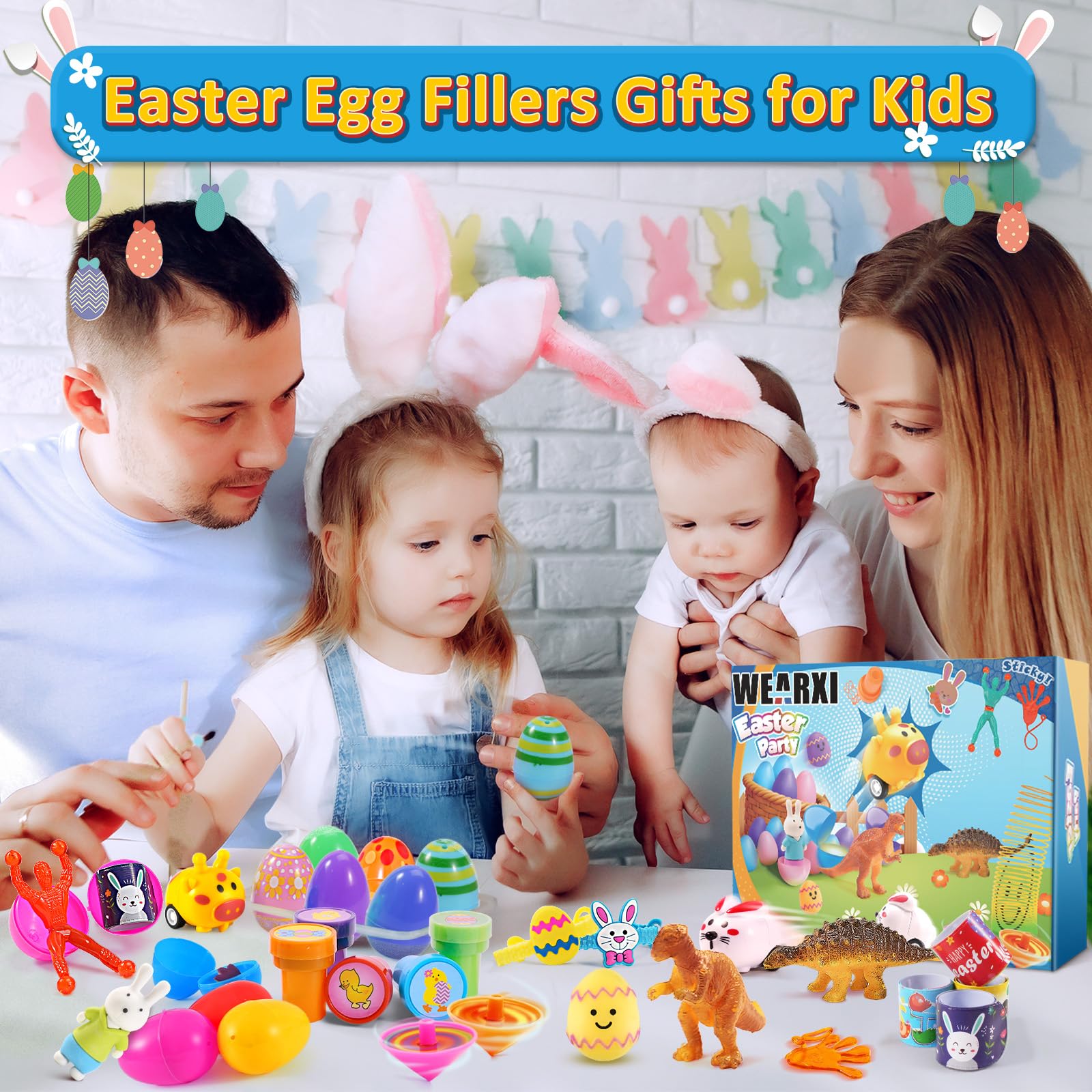 WEARXI Easter party favors ideal for birthdays and classroom rewards.