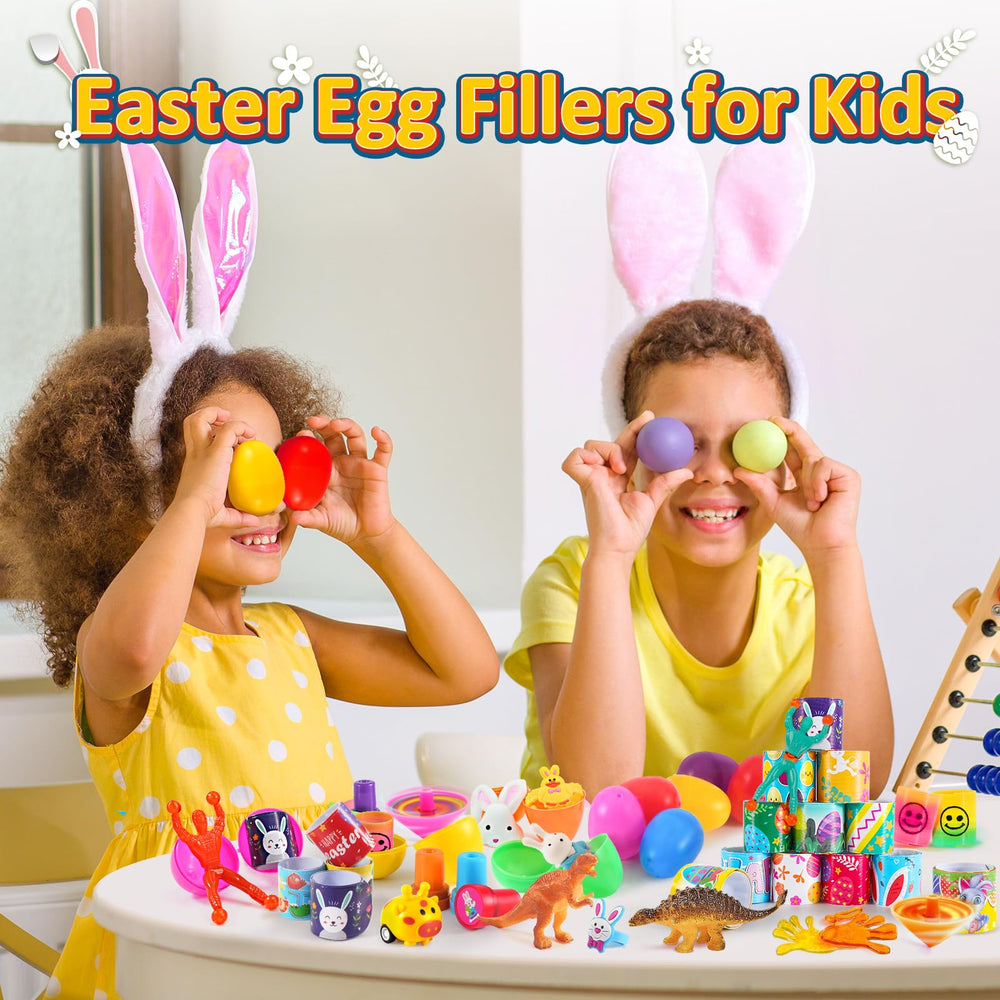 WEARXI kids play with Easter eggs indoors and outdoors for fun.