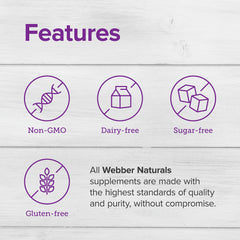 Webber Naturals ACV capsules pack for convenient use